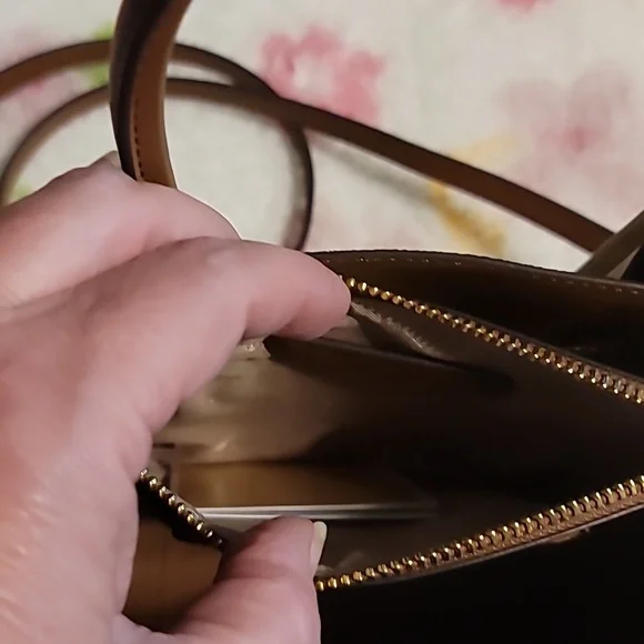 Michael Kors Brown Crossbody Handbag - Picture 6 of 9